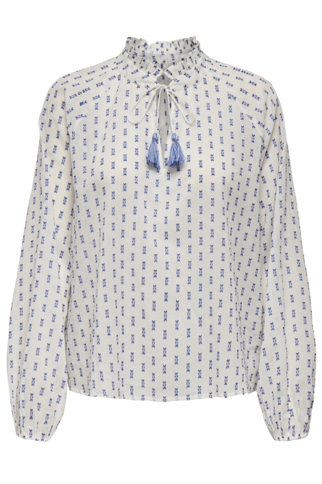 Only onlgiselle l/s o-neck tie shirt ox